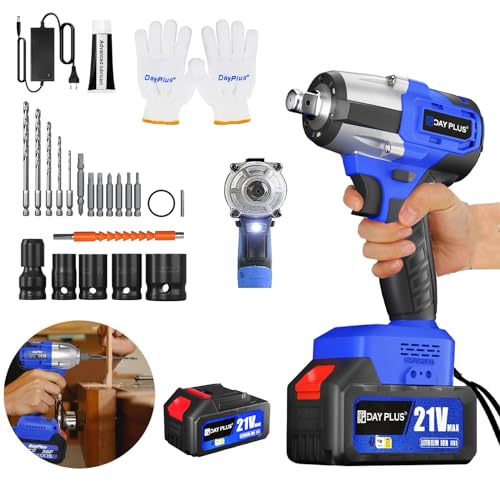 Yiyai B Rstenloser Akku Schlagschrauber 1 2 Zoll