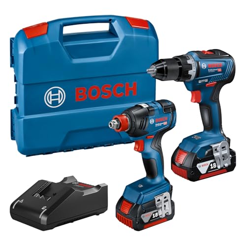 Bosch Professional 18v System Combo Kit Drehschlagschrauber Gdx