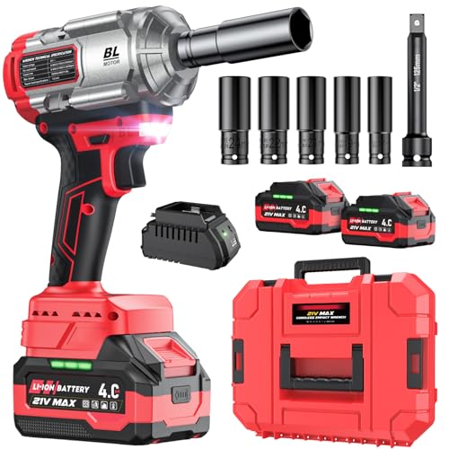 Xiazir Akku Schlagschrauber 1200nm 21v 4 0ah 2