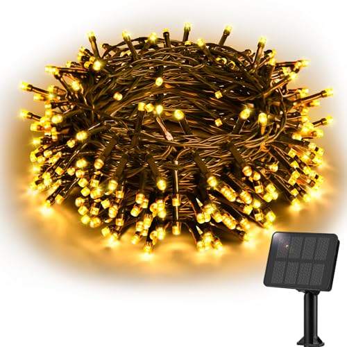 Etopgo Solar Lichterkette Aussen 12m 120led Lichterkette Au
