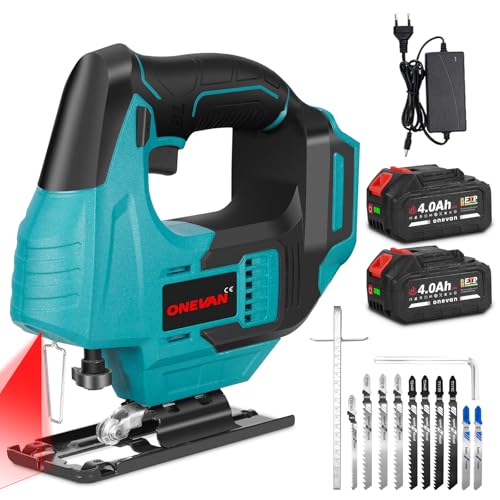 Onevan Akku Stichs Ge Mit Laser Led 20v