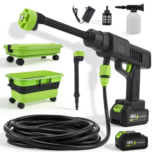 Brolteja Akku Hochdruckreiniger Mobiler Hochdruckreiniger Mit 4 0ah
