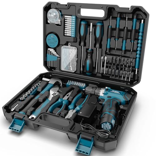 Sundpey Werkzeugkoffer Gef Llt 206tlg 12v Akkuschrauber Zum
