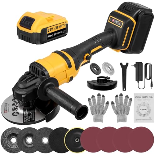 Bellanny Akku Winkelschleifer 21v Professional Winkelschleifer Set 16pcs