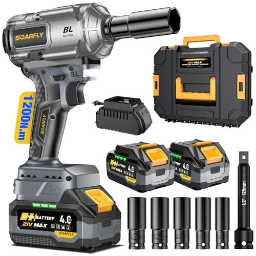 Soarfly Akku Schlagschrauber 1200 Nm 900 Ft Lbs