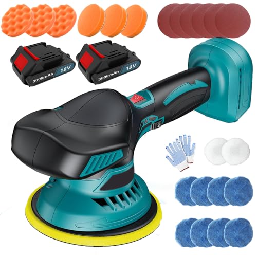 Poliermaschine Akku 18v Mit 2x 3 0ah Akkus