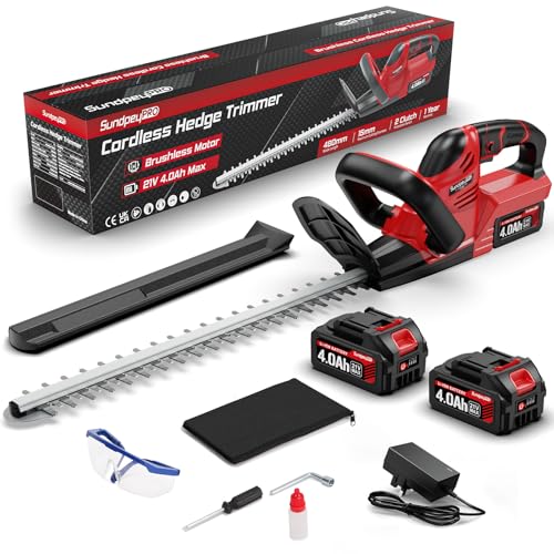 Sundpeypro Akku Heckenschere 21v B Rstenlos Elektrische Heckenschere
