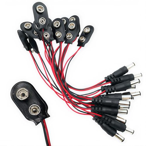 Batterie Clip Anschluss 9v Cesfonjer 12 St Ck