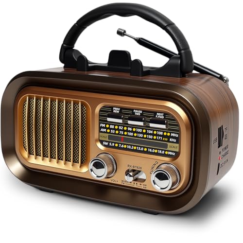 Retro Radio Mit Bluetooth Am Fm Sw Klein
